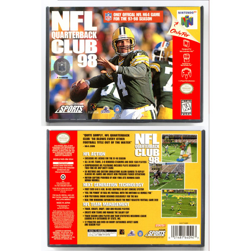 NFL Quarterback Club 98